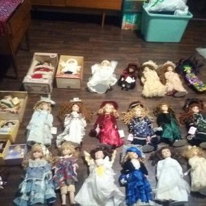 Porcelin dolls